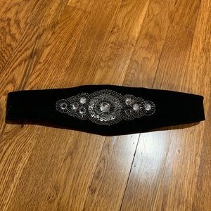 Kimchi Blue UO Velvet Beaded Belt